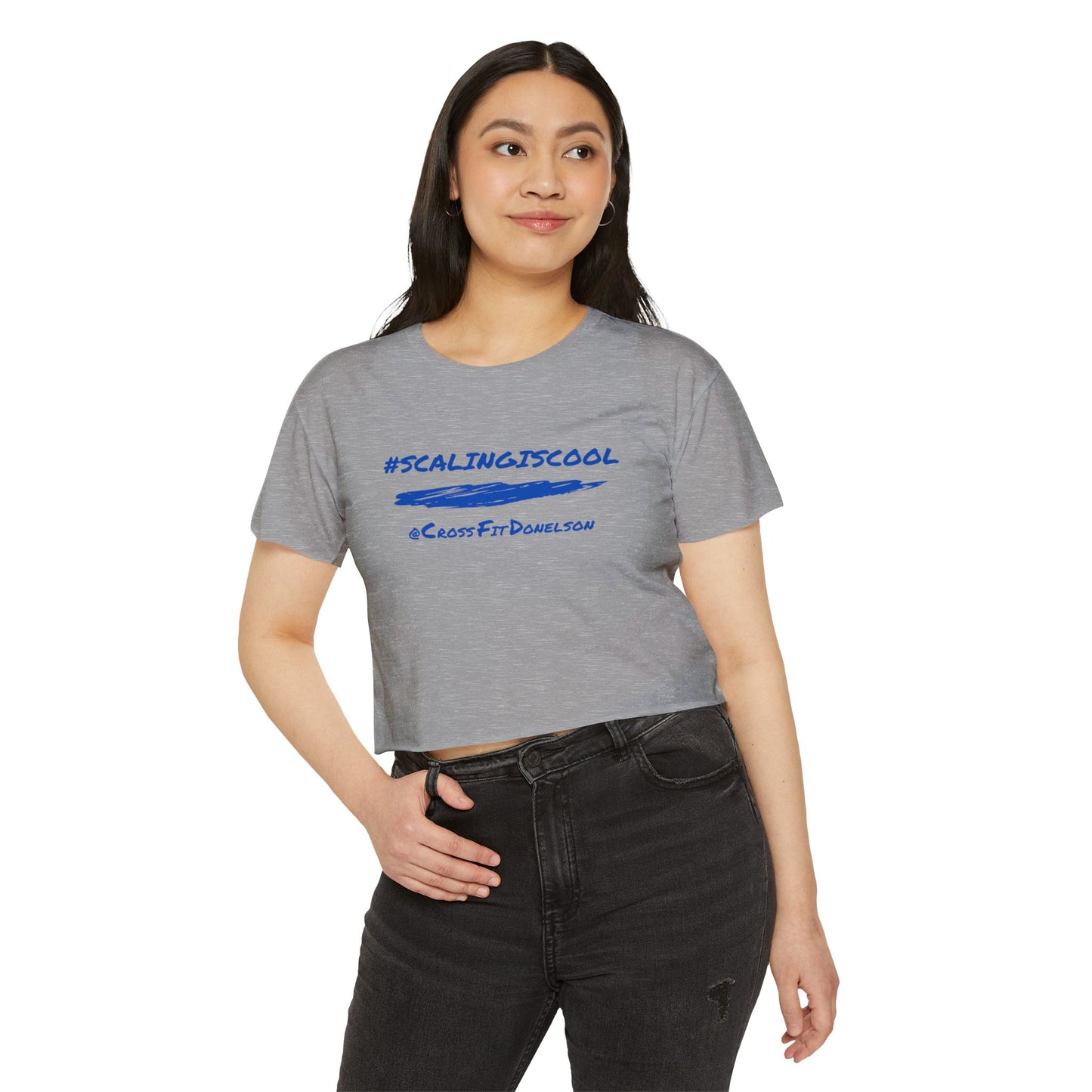 #scalingiscool Crop Top