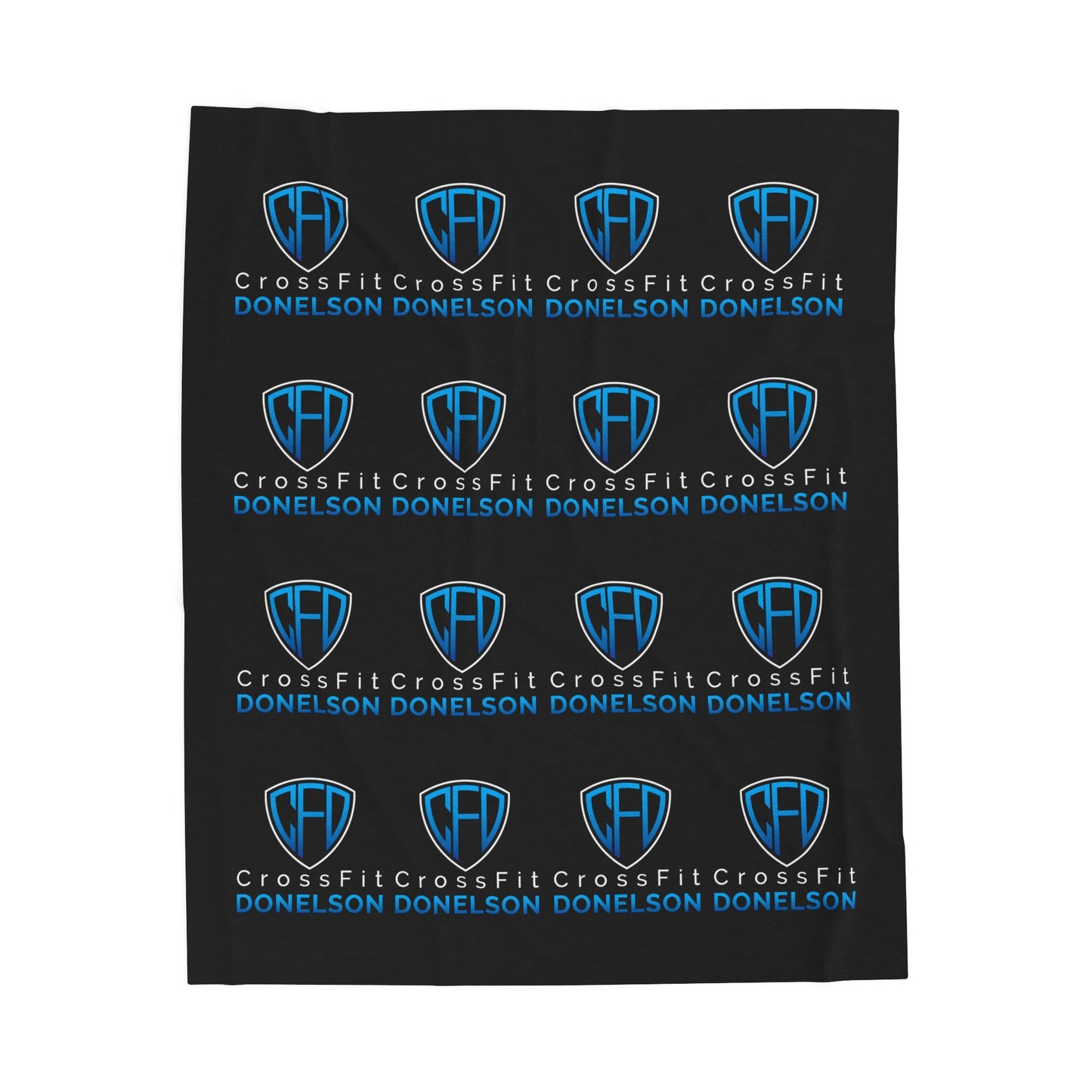 Plush Blanket, Black