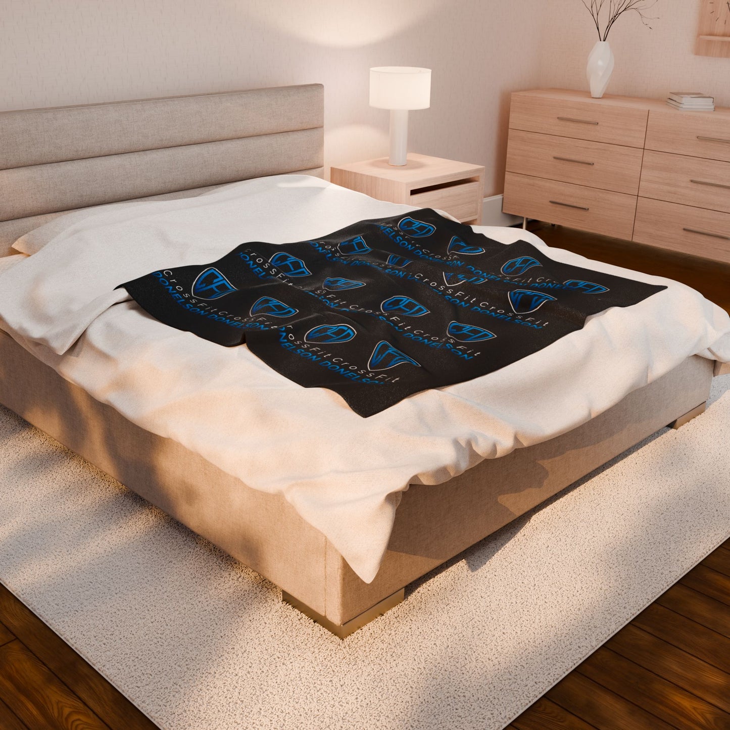 Plush Blanket, Black