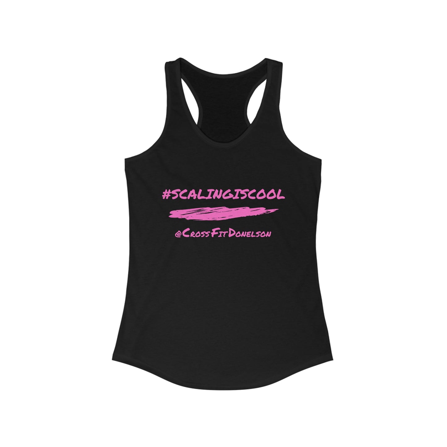 #scalingiscool Racerback Tank