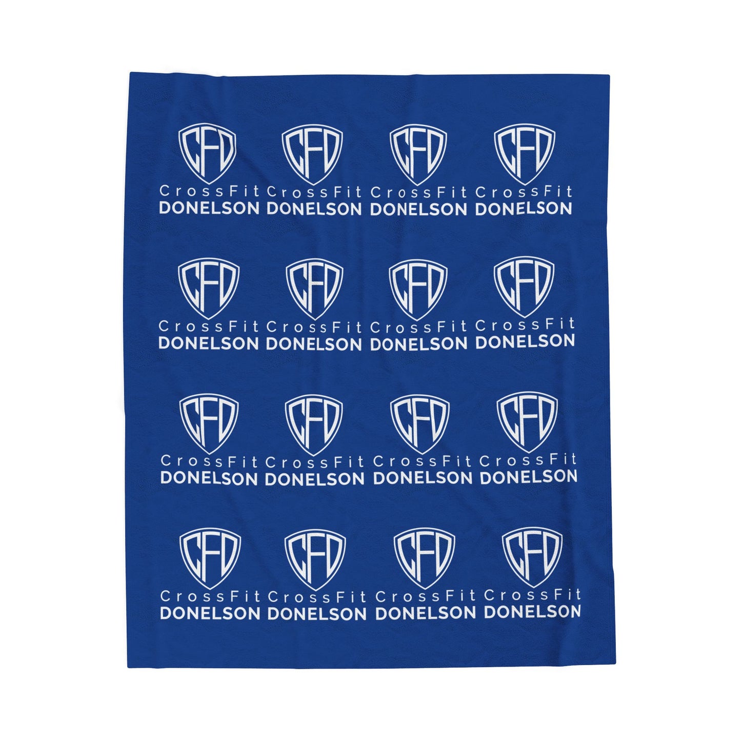 Plush Blanket, Blue