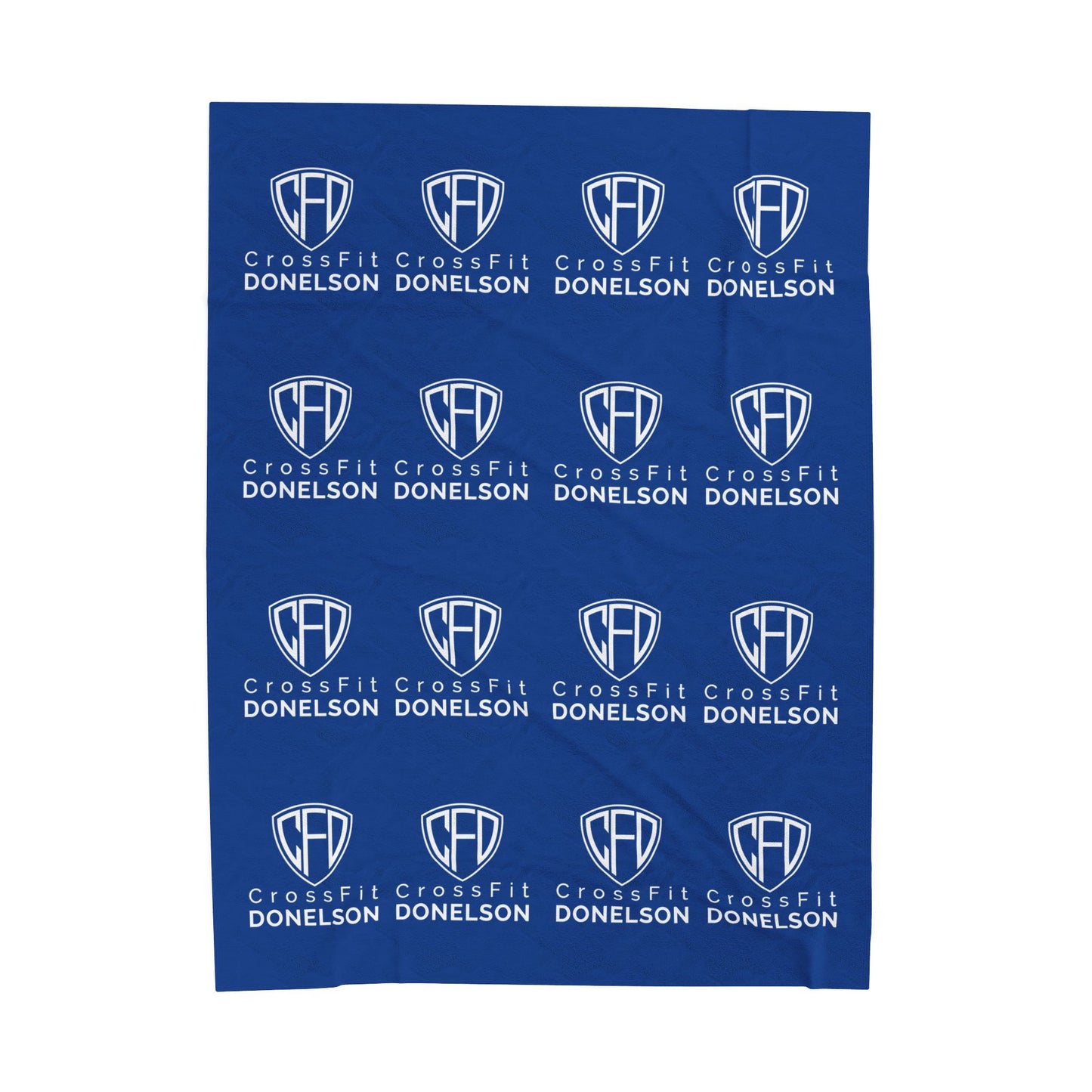 Plush Blanket, Blue