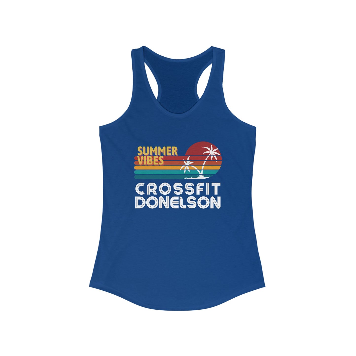 Summer Vibes Racerback Tank