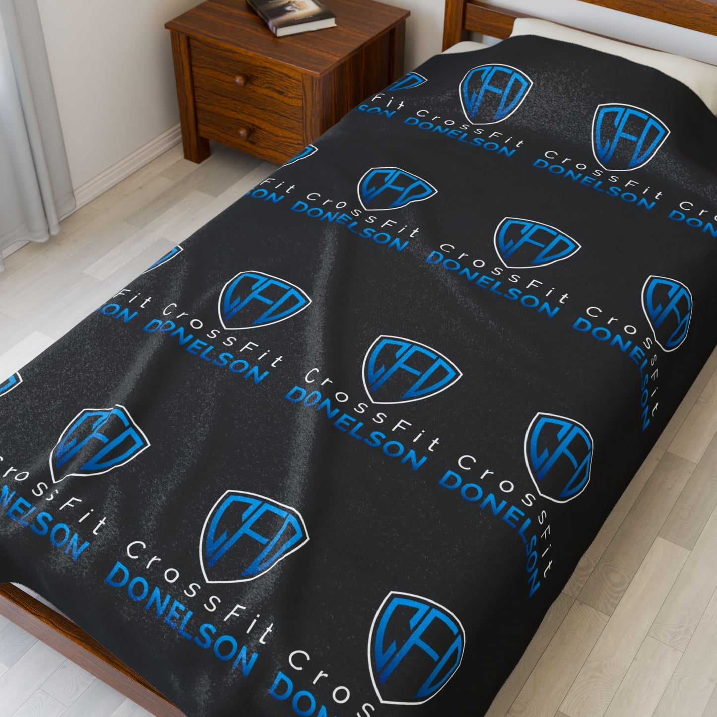 Plush Blanket, Black