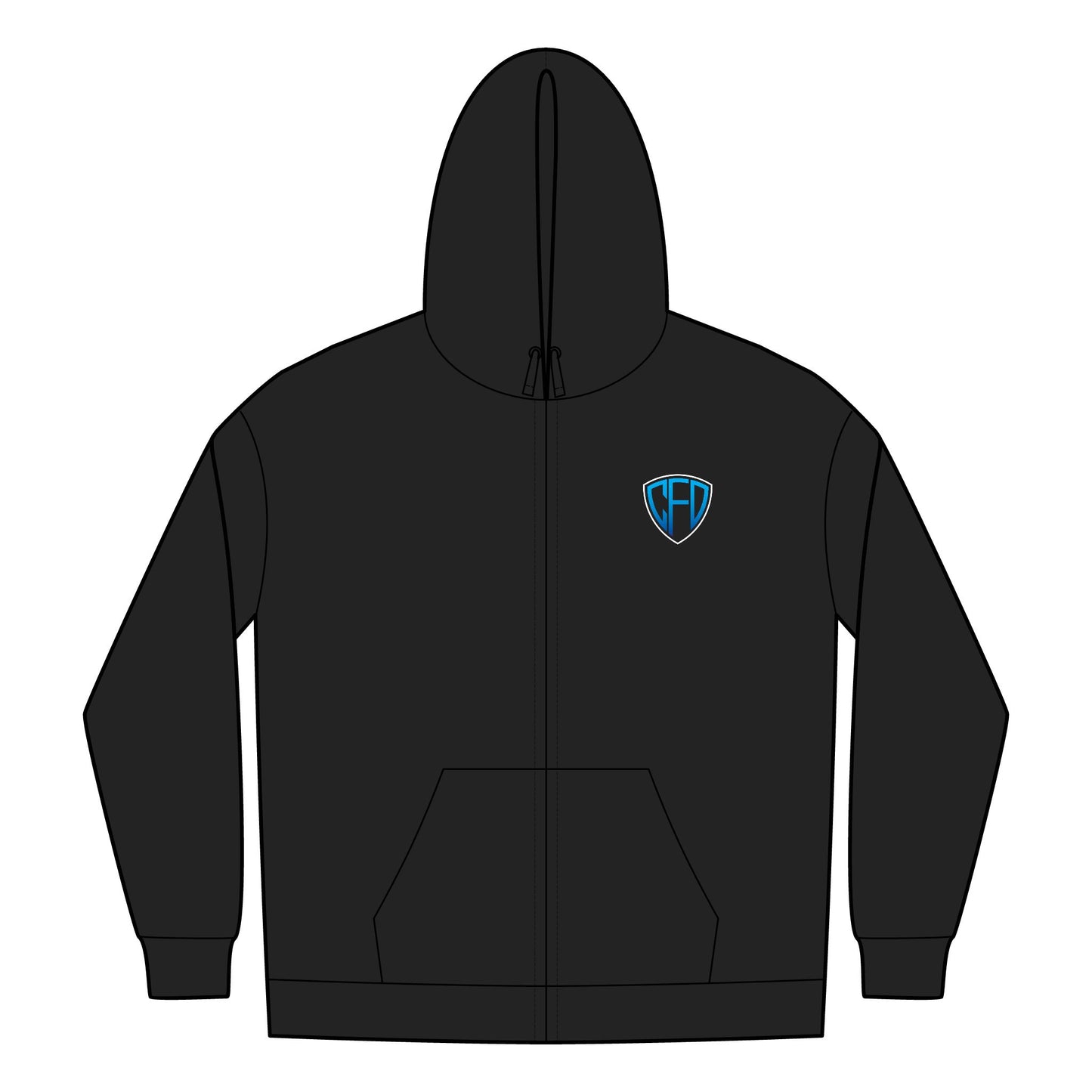 Lightweight CFD Zip Hoodie
