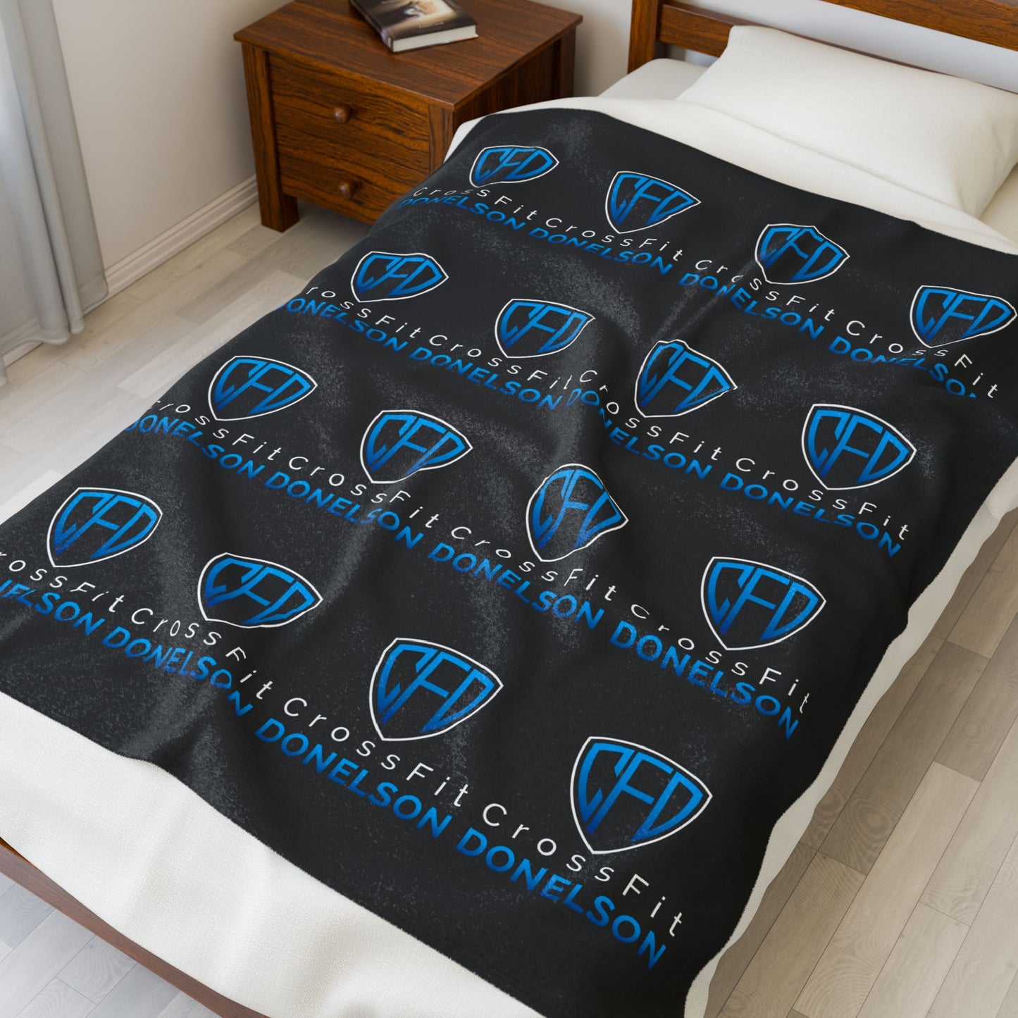 Plush Blanket, Black