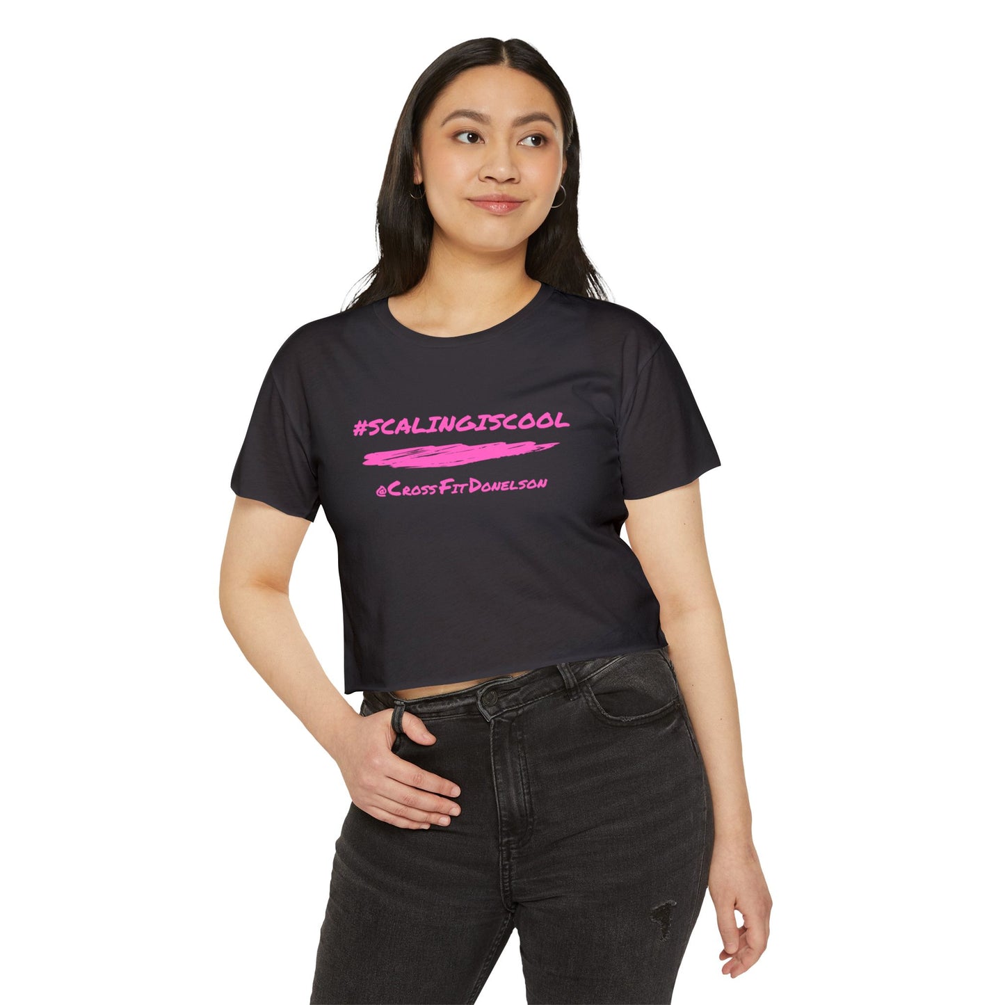 #scalingiscool Crop Top