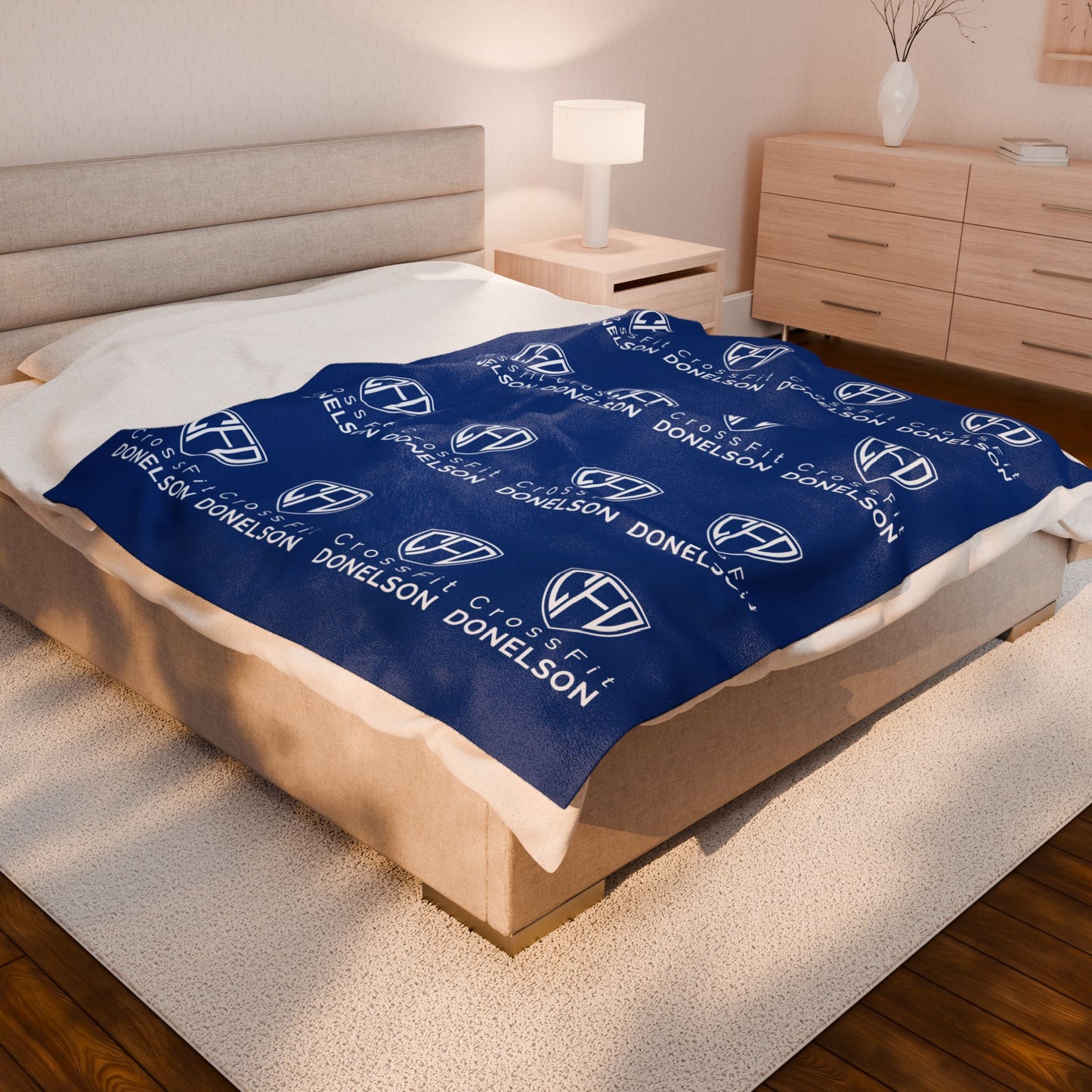 Plush Blanket, Blue