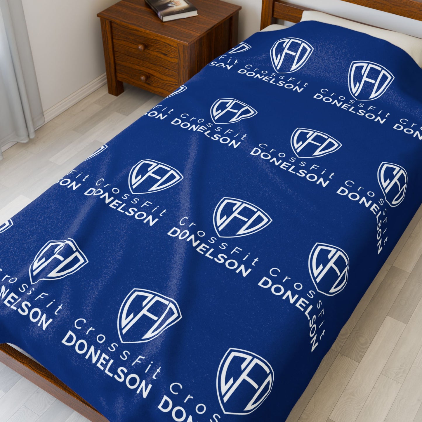 Plush Blanket, Blue