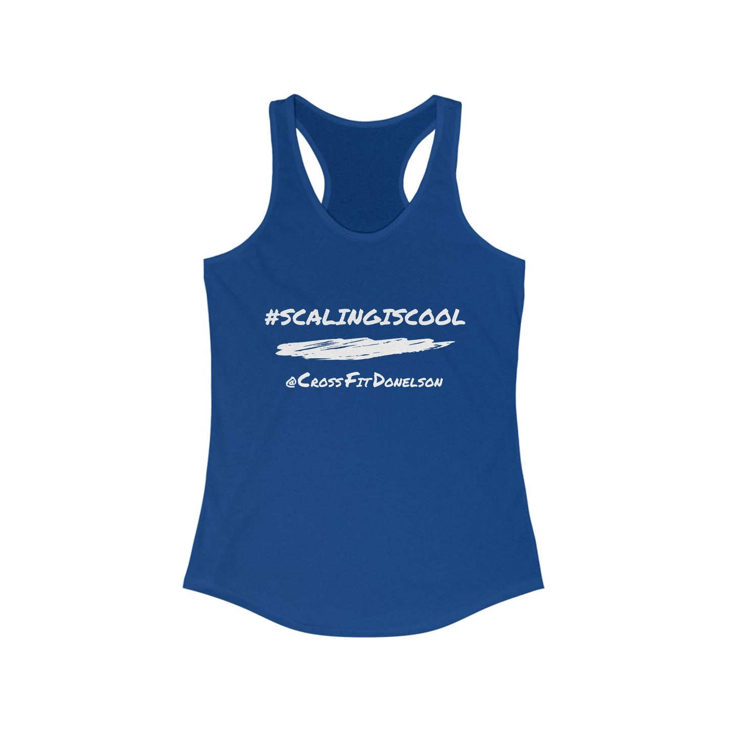 #scalingiscool Racerback Tank