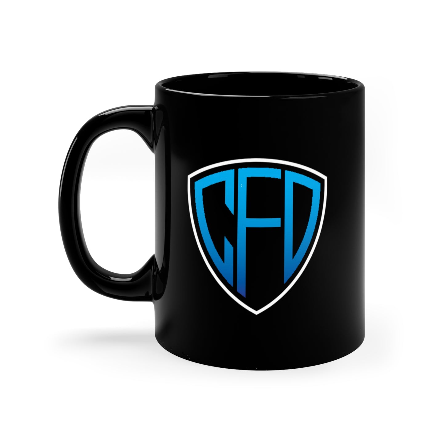 11oz. Black Coffee Mug