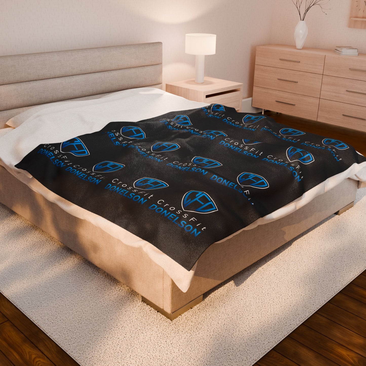 Plush Blanket, Black