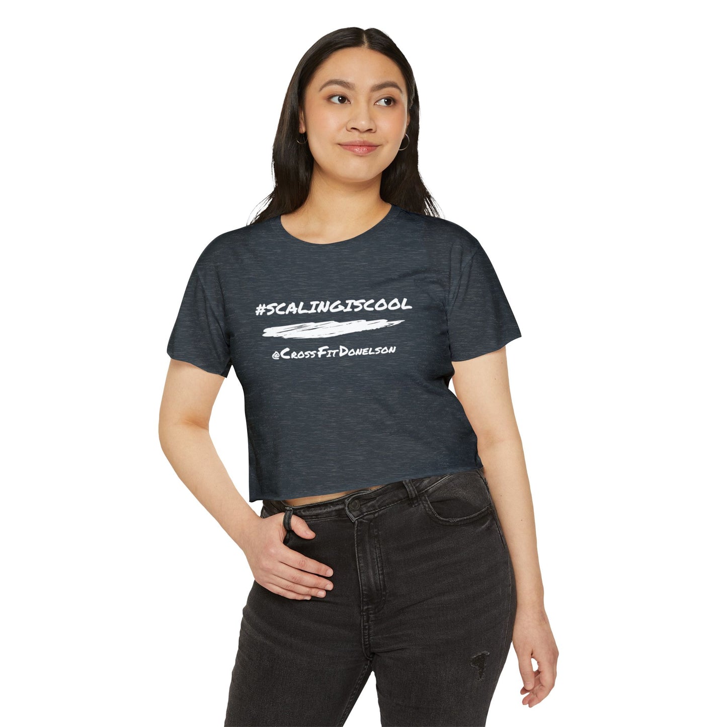 #scalingiscool Crop Top