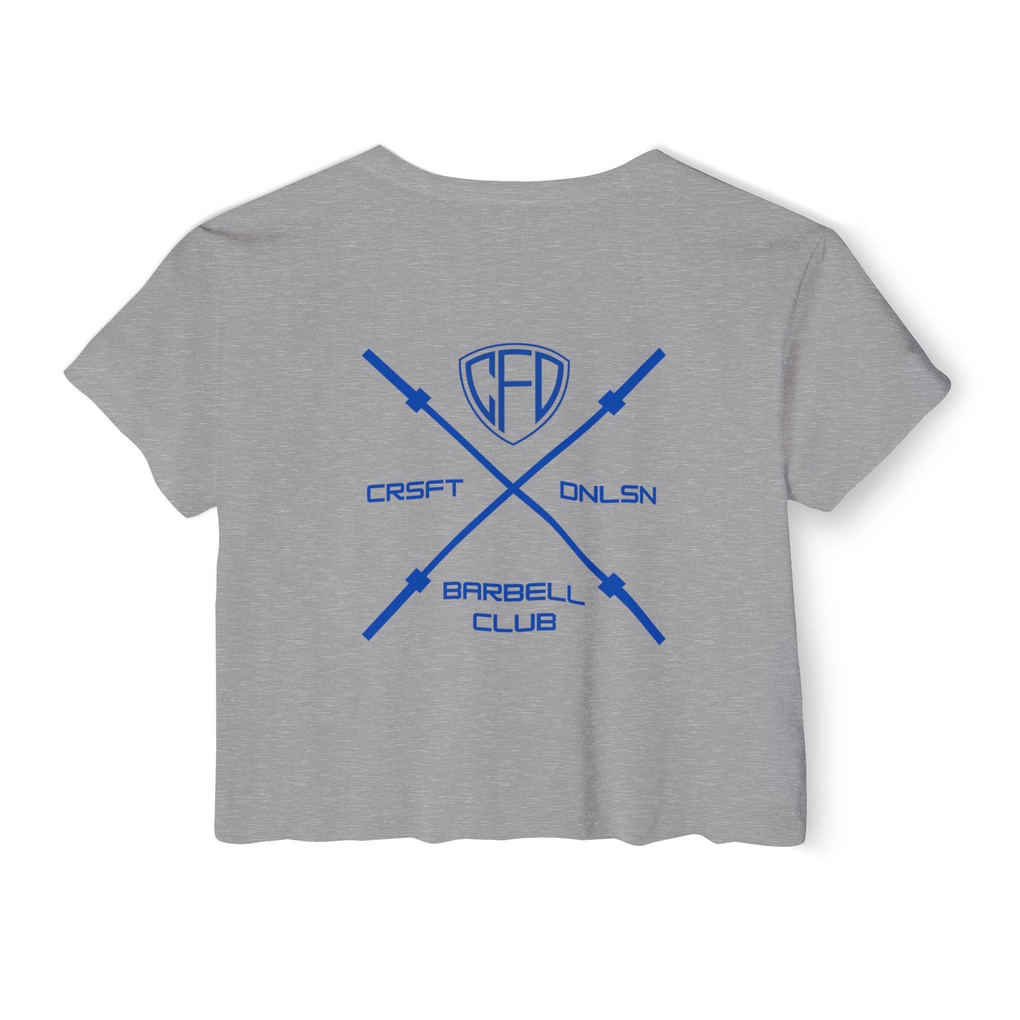 Barbell Club Crop Top
