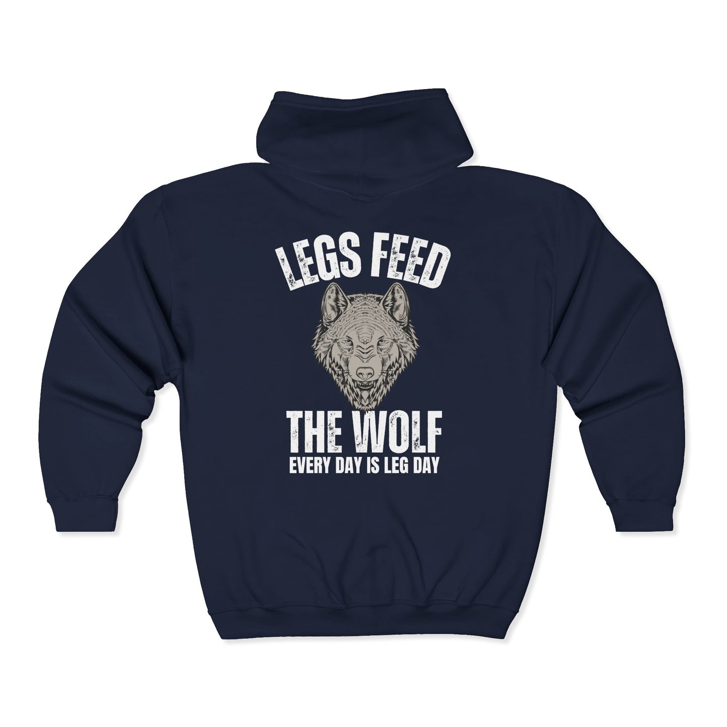 Wolf Full-Zip Hoodie