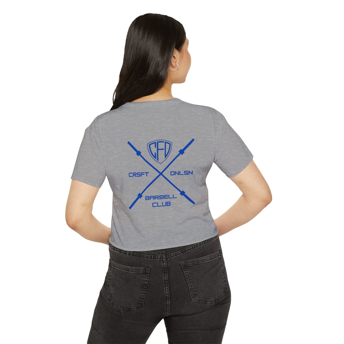 Barbell Club Crop Top