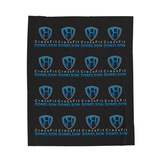 Plush Blanket, Black