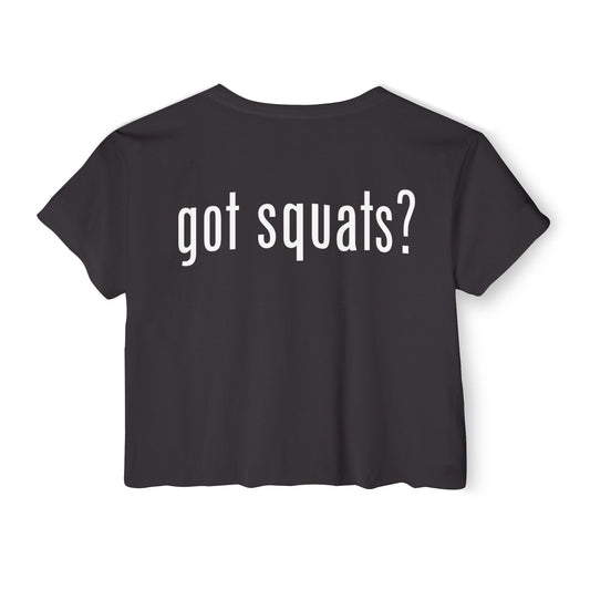 Got Squats Crop Top