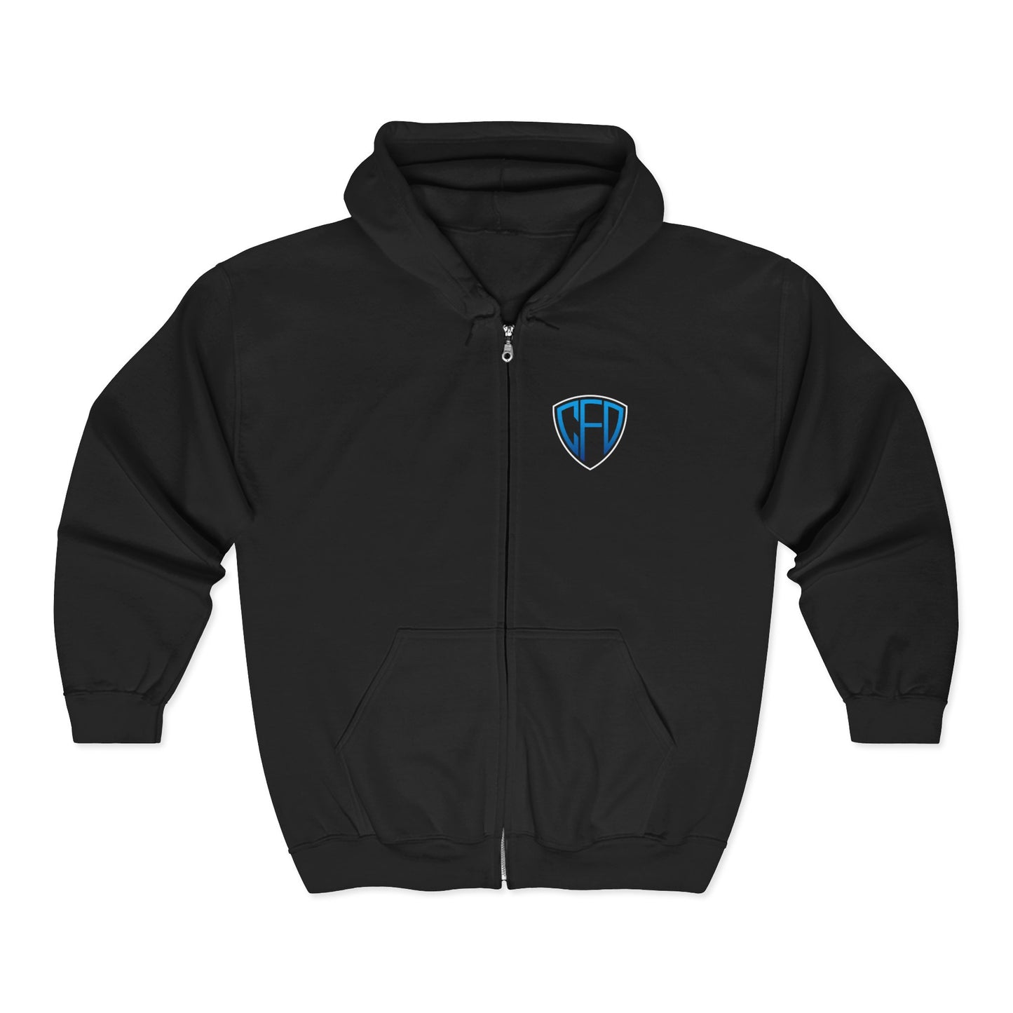 Block Zip Hoodie