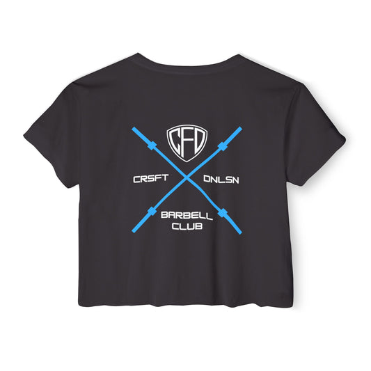 Barbell Club Crop Top