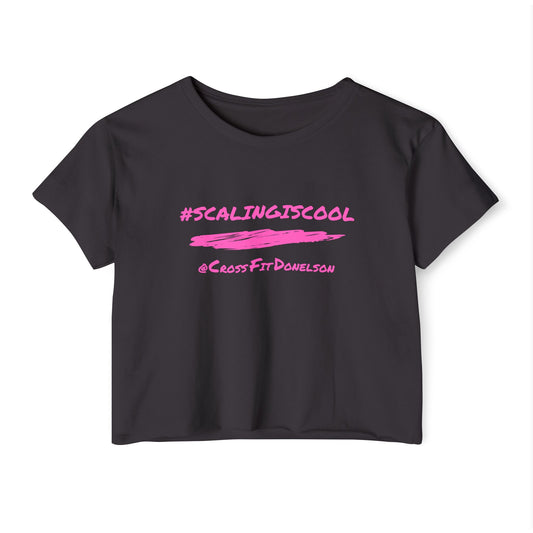 #scalingiscool Crop Top