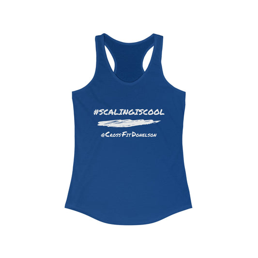 #scalingiscool Racerback Tank