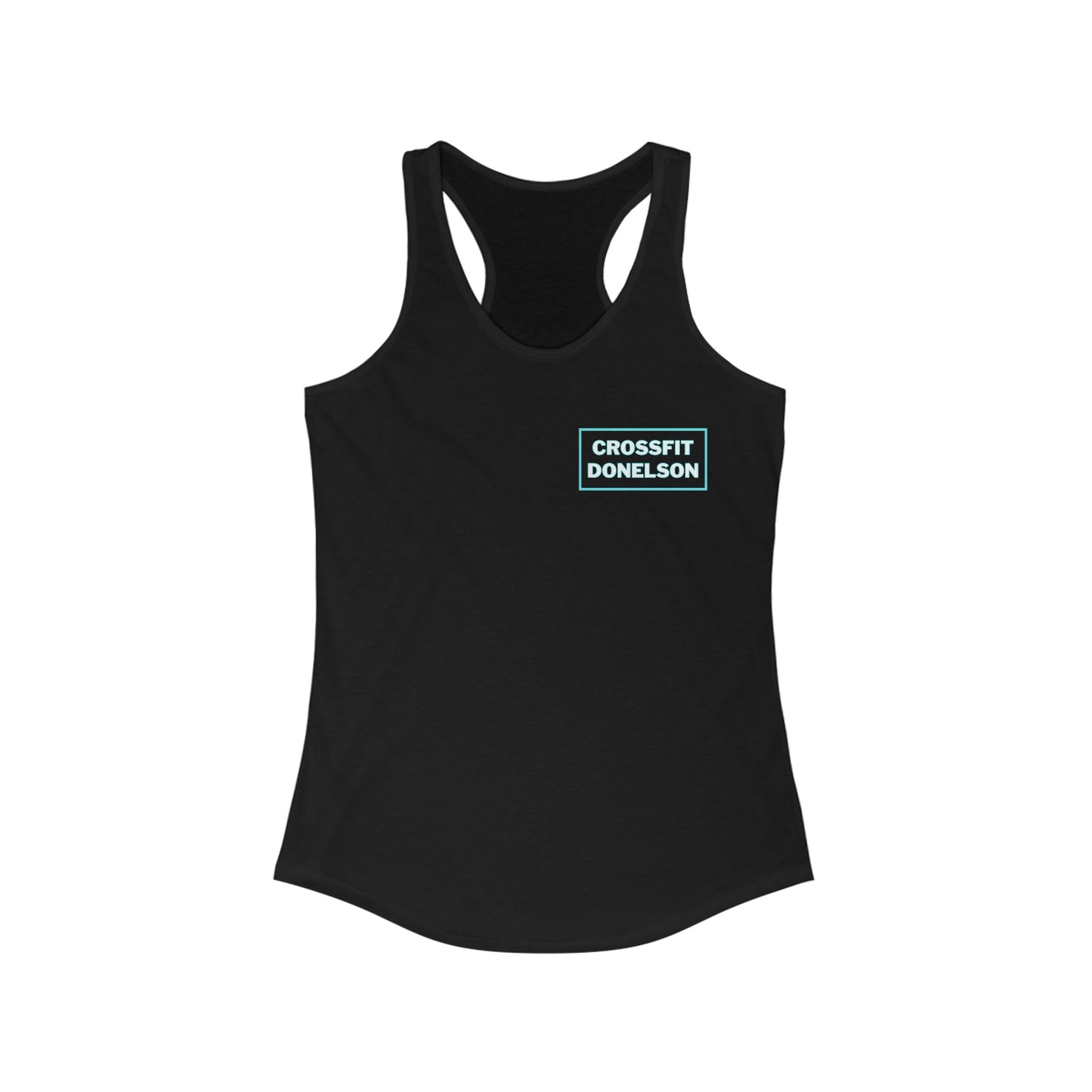 Simple Racerback Tank, Blue