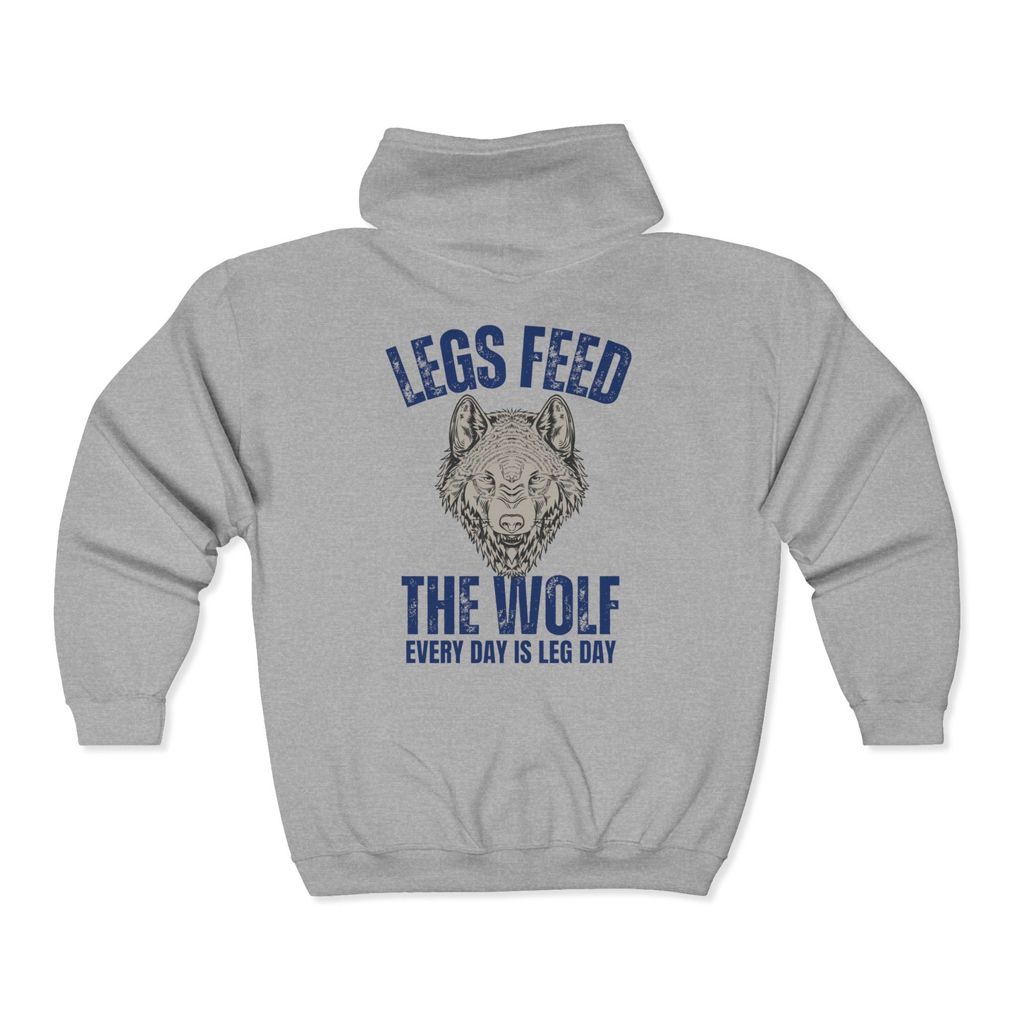 Wolf Full-Zip Hoodie